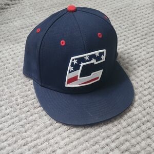 Under Armour Kids Navy Cap with Red and White Design